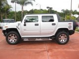 2009 Hummer H2 SUT Silver Ice Exterior