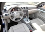 2008 Audi A4 2.0T quattro Cabriolet Light Gray Interior