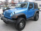 2010 Jeep Wrangler Surf Blue Pearl