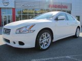 2011 Winter Frost White Nissan Maxima 3.5 SV Sport #47157462