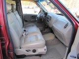 2003 Ford F150 Lariat SuperCrew Medium Parchment Beige Interior