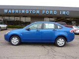 2011 Blue Flame Metallic Ford Focus S Sedan #47157519