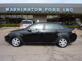 2009 Ebony Black Ford Focus SES Sedan #47157566
