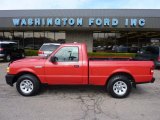 Redfire Metallic Ford Ranger in 2008