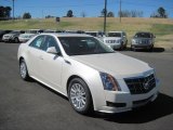 White Diamond Tricoat Cadillac CTS in 2011