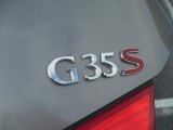 2007 Infiniti G 35 S Sport Sedan Marks and Logos