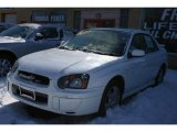 2005 Aspen White Subaru Impreza 2.5 RS Sedan #47157940