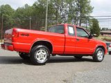 2001 Victory Red Chevrolet S10 LS Extended Cab 4x4 #47157264