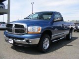 2006 Atlantic Blue Pearl Dodge Ram 1500 SLT TRX Regular Cab 4x4 #47190452