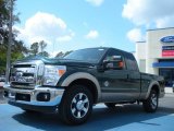 2011 Ford F250 Super Duty Lariat SuperCab Front 3/4 View
