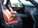 2010 Ford Expedition EL King Ranch Chaparral Leather/Charcoal Black Interior