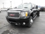 2011 GMC Sierra 3500HD Denali Crew Cab 4x4 Dually Front 3/4 View
