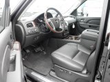 2011 GMC Sierra 3500HD Denali Crew Cab 4x4 Dually Ebony Interior