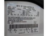 2008 Mountaineer Color Code for White Suede - Color Code: WS