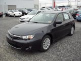 Dark Gray Metallic Subaru Impreza in 2011