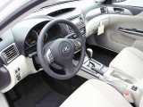 2011 Subaru Impreza 2.5i Premium Wagon Ivory Interior