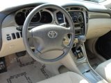 2002 Toyota Highlander I4 Ivory Interior