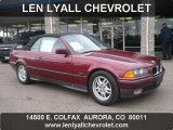 1995 Calypso Red Pearl BMW 3 Series 325i Convertible #47157342