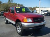 2004 Toreador Red Metallic Ford F150 XLT Heritage SuperCab 4x4 #4689291