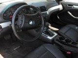 2002 BMW 3 Series 325xi Sedan Black Interior