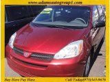 2004 Salsa Red Pearl Toyota Sienna LE #47190350