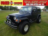 2005 Patriot Blue Pearl Jeep Wrangler Unlimited 4x4 #47157856