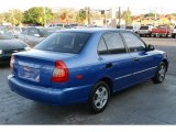 2002 Hyundai Accent Coastal Blue