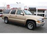 2001 Sunset Gold Metallic Chevrolet Suburban 1500 LT 4x4 #47190149