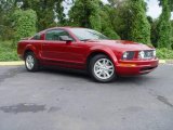 2005 Redfire Metallic Ford Mustang V6 Deluxe Coupe #442995