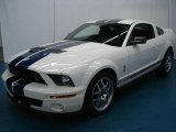 2007 Performance White Ford Mustang Shelby GT500 Coupe #4698429
