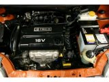 2005 Chevrolet Aveo LS Hatchback 1.6L DOHC 16V 4 Cylinder Engine