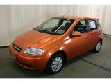 2005 Chevrolet Aveo Spicy Orange Metallic