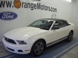 2010 Performance White Ford Mustang V6 Convertible #47240495