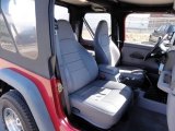 1998 Jeep Wrangler Sport 4x4 Gray Interior