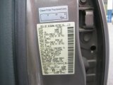 2003 Xterra Color Code for Granite Metallic - Color Code: KY2