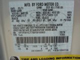 2011 F150 Color Code for Ingot Silver Metallic - Color Code: UX