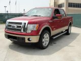 Red Candy Metallic Ford F150 in 2011