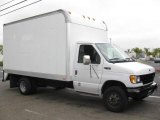 2002 Ford E Series Cutaway E450 Commercial Cargo Van Front 3/4 View