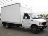 2002 Oxford White Ford E Series Cutaway E450 Commercial Cargo Van #47251575