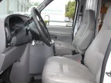 2002 Ford E Series Cutaway E450 Commercial Cargo Van Medium Graphite Interior