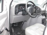 2002 Ford E Series Cutaway E450 Commercial Cargo Van Medium Graphite Interior