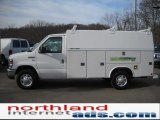 2011 Oxford White Ford E Series Cutaway E350 Commercial Utility Truck #47251579