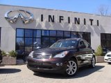 2008 Dark Currant Red Infiniti EX 35 Journey AWD #47251814