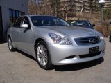 Liquid Platinum Silver Infiniti G in 2008