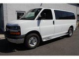 2010 Summit White Chevrolet Express LS 3500 Passenger Van #47251601