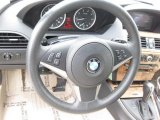 2006 BMW 6 Series 650i Convertible Steering Wheel