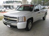 2009 Summit White Chevrolet Silverado 1500 LT Extended Cab #47251914