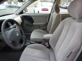 2005 Hyundai Elantra GLS Sedan Beige Interior