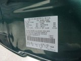 1999 Ranger Color Code for Amazon Green Metallic - Color Code: SU