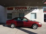 2001 Vintage Red Pearl Toyota Camry LE #47291910
